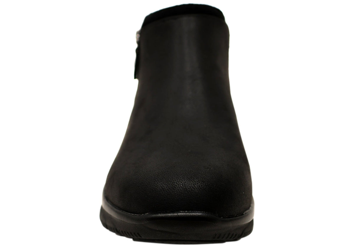 Cushioned Casual Ankle Boots