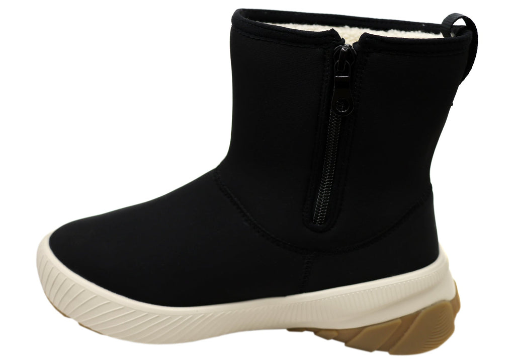 Waterproof Zip Ankle Boots