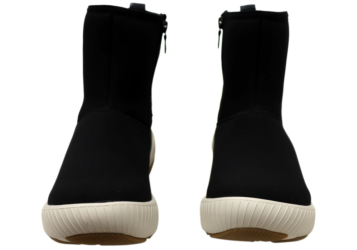 Waterproof Zip Ankle Boots