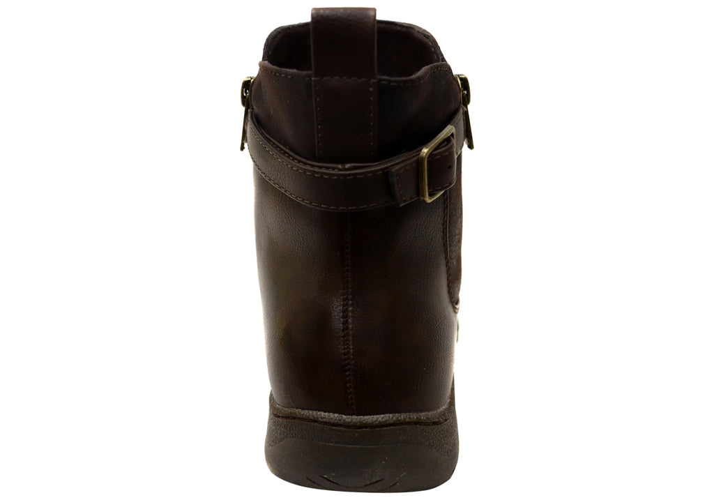 Wide Comfort Ankle Boots