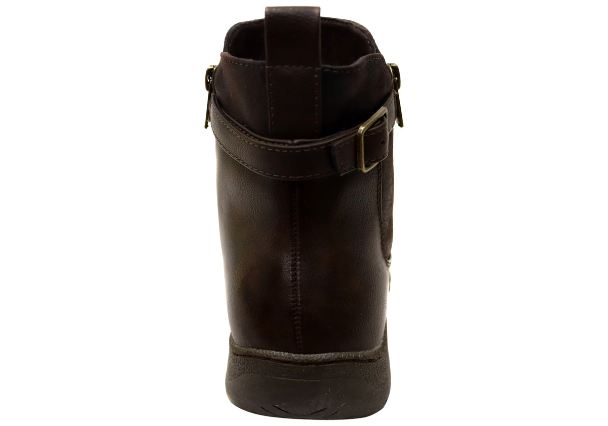 Wide Comfort Ankle Boots