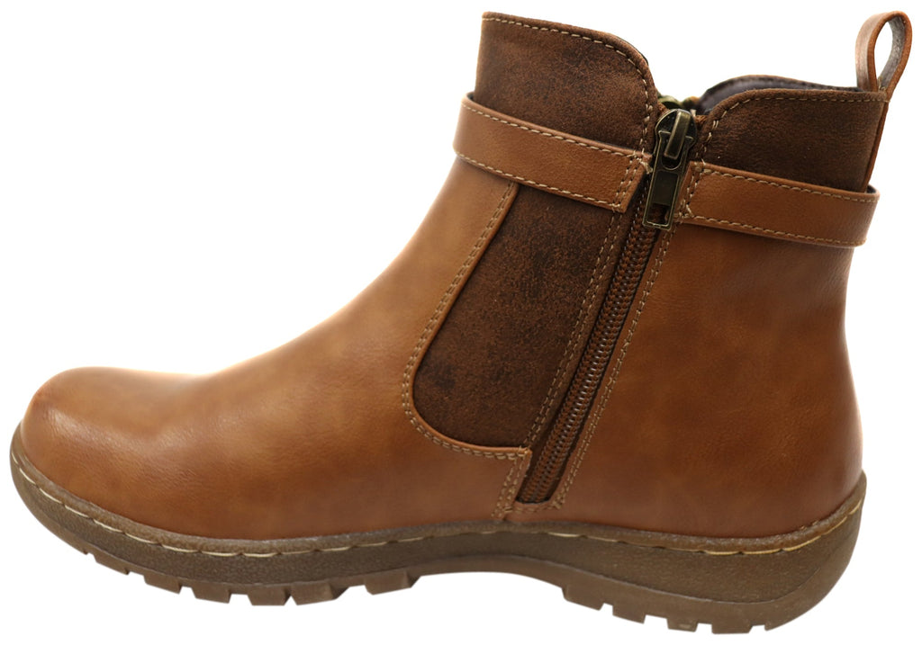 Wide Comfort Ankle Boots