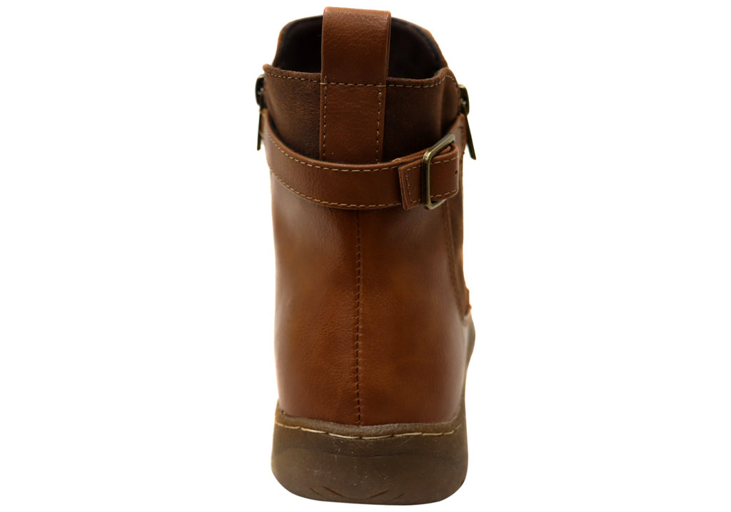 Wide Comfort Ankle Boots