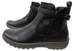 Wide Comfort Ankle Boots