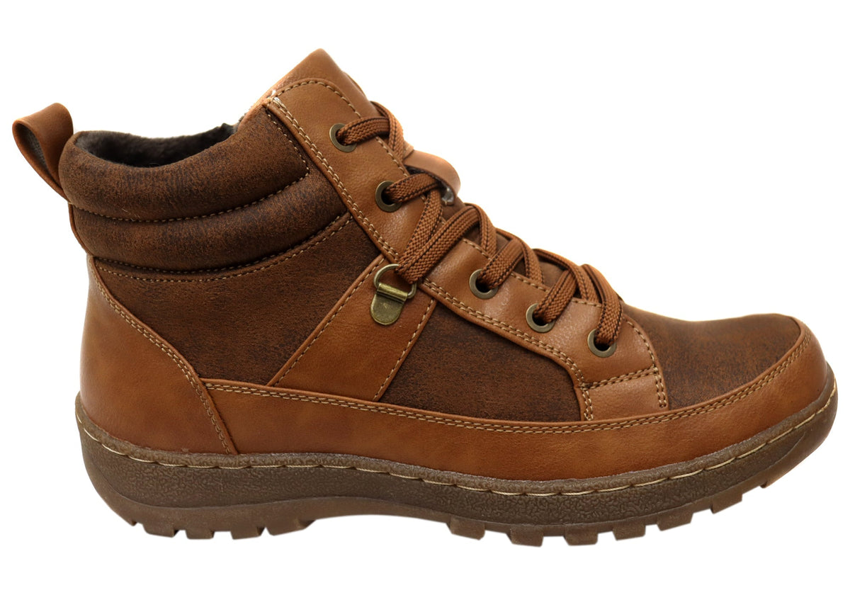 Relaxed Fit Ankle Boots