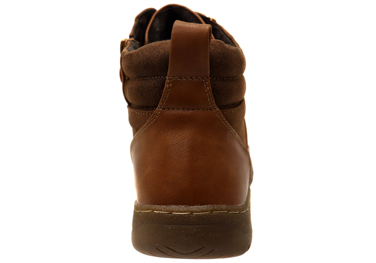 Relaxed Fit Ankle Boots