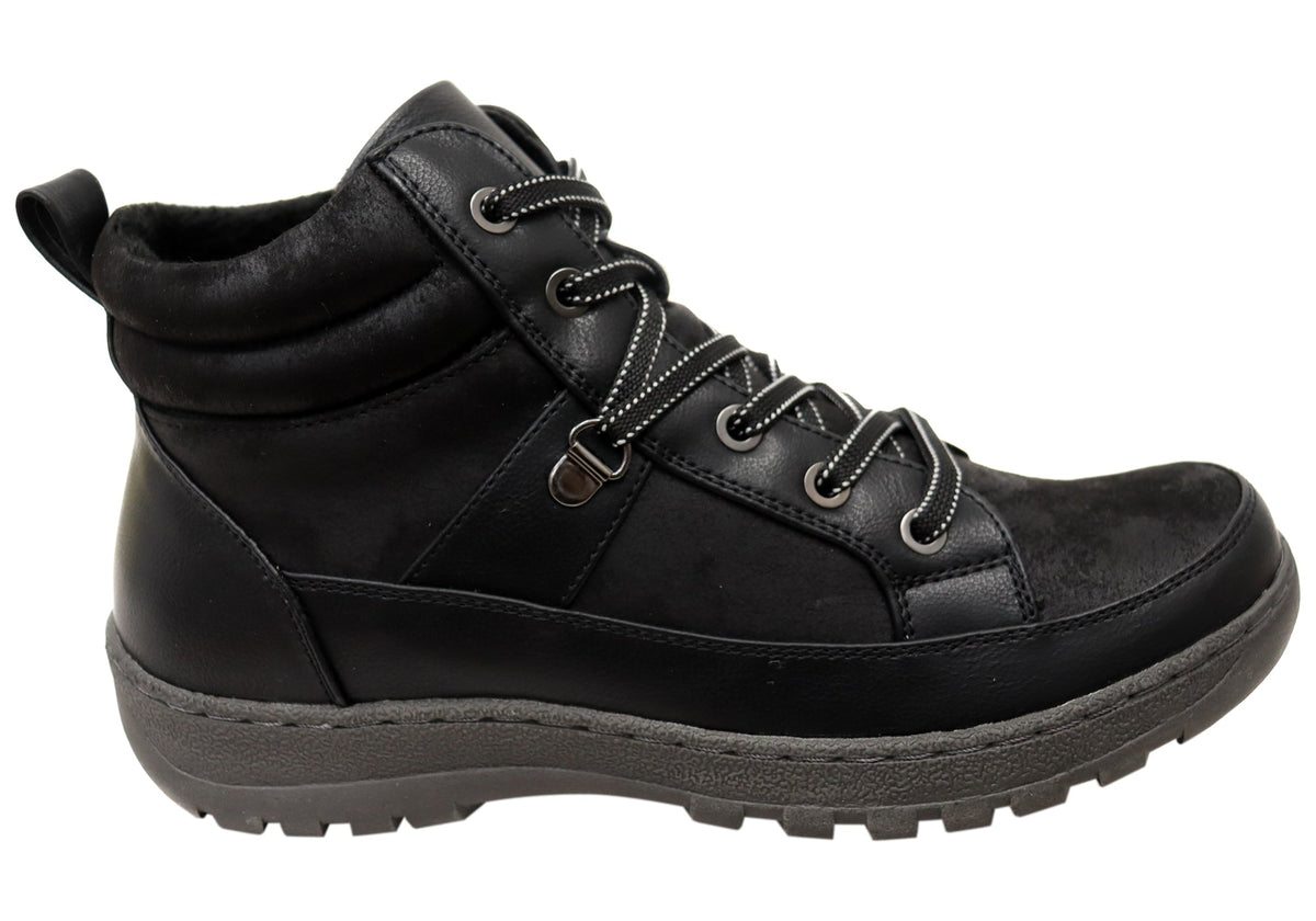 Relaxed Fit Ankle Boots