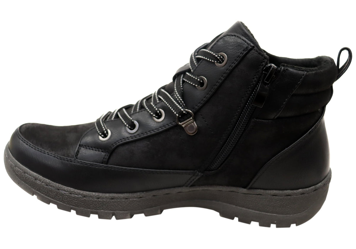 Relaxed Fit Ankle Boots