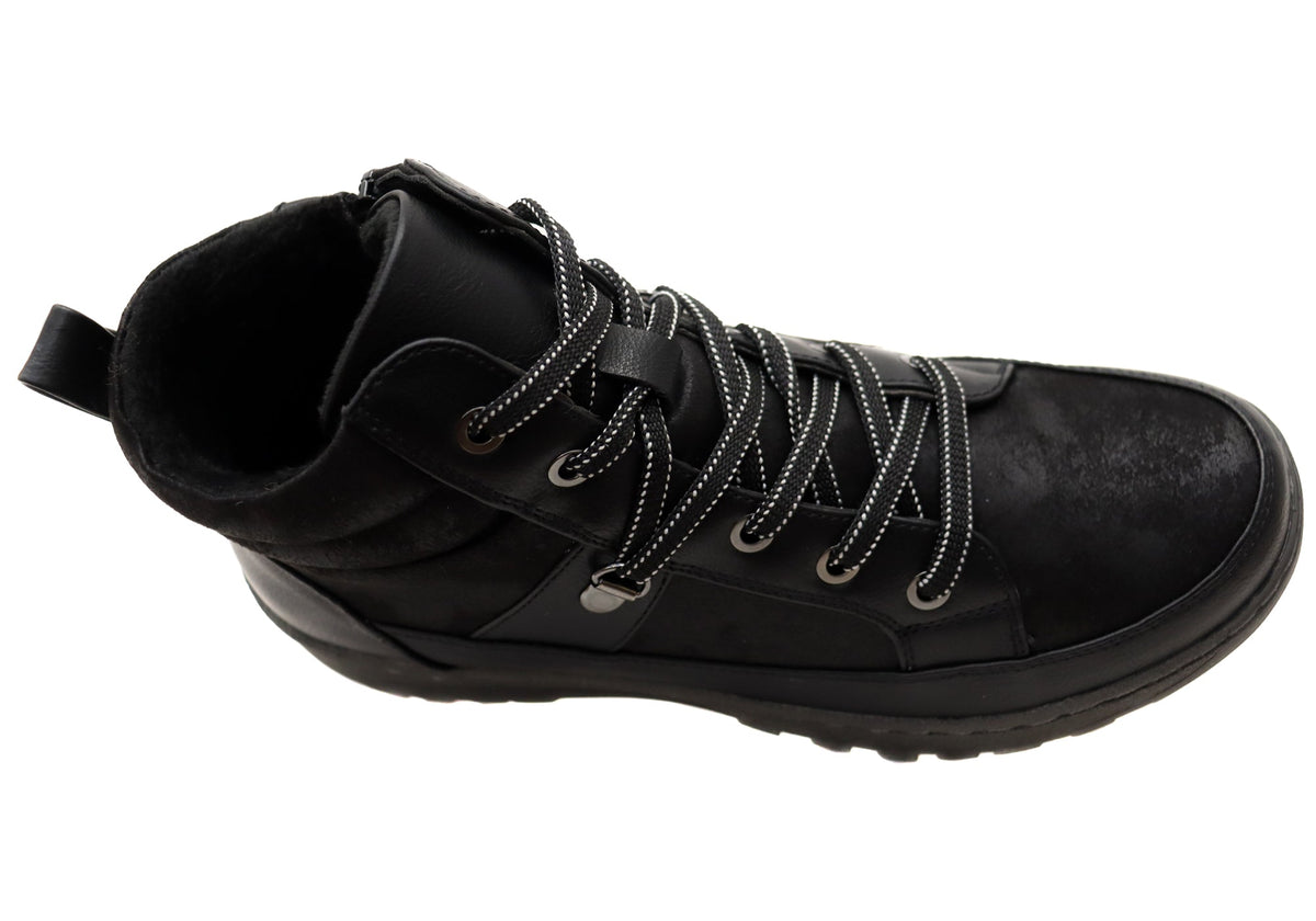 Relaxed Fit Ankle Boots