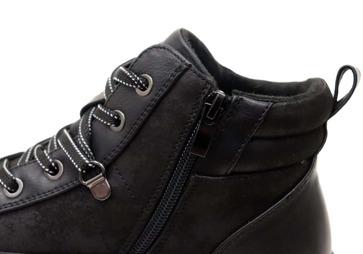 Relaxed Fit Ankle Boots