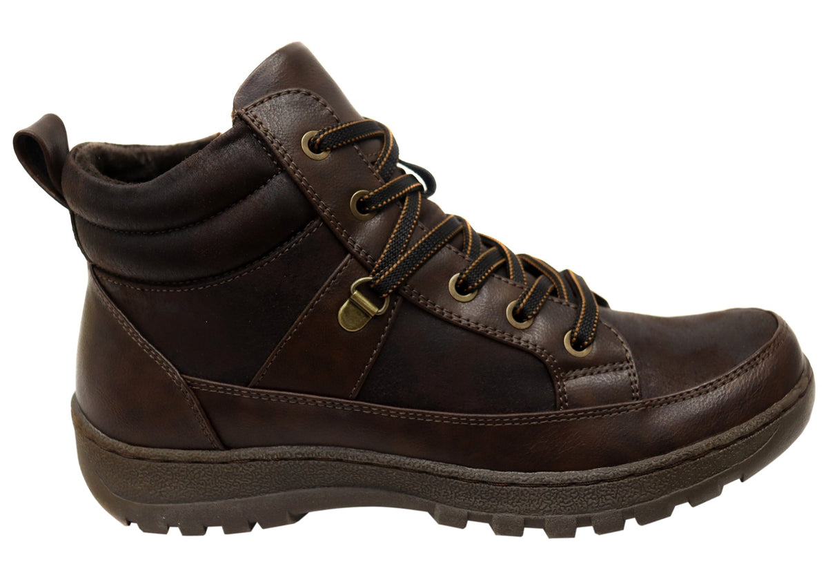 Relaxed Fit Ankle Boots