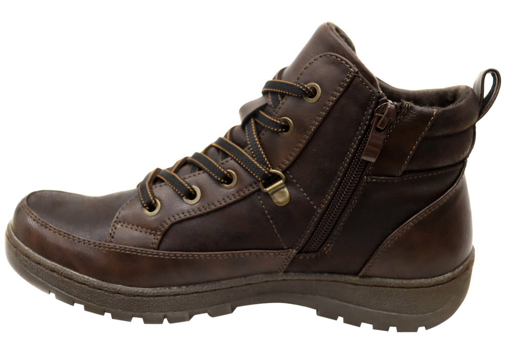 Relaxed Fit Ankle Boots