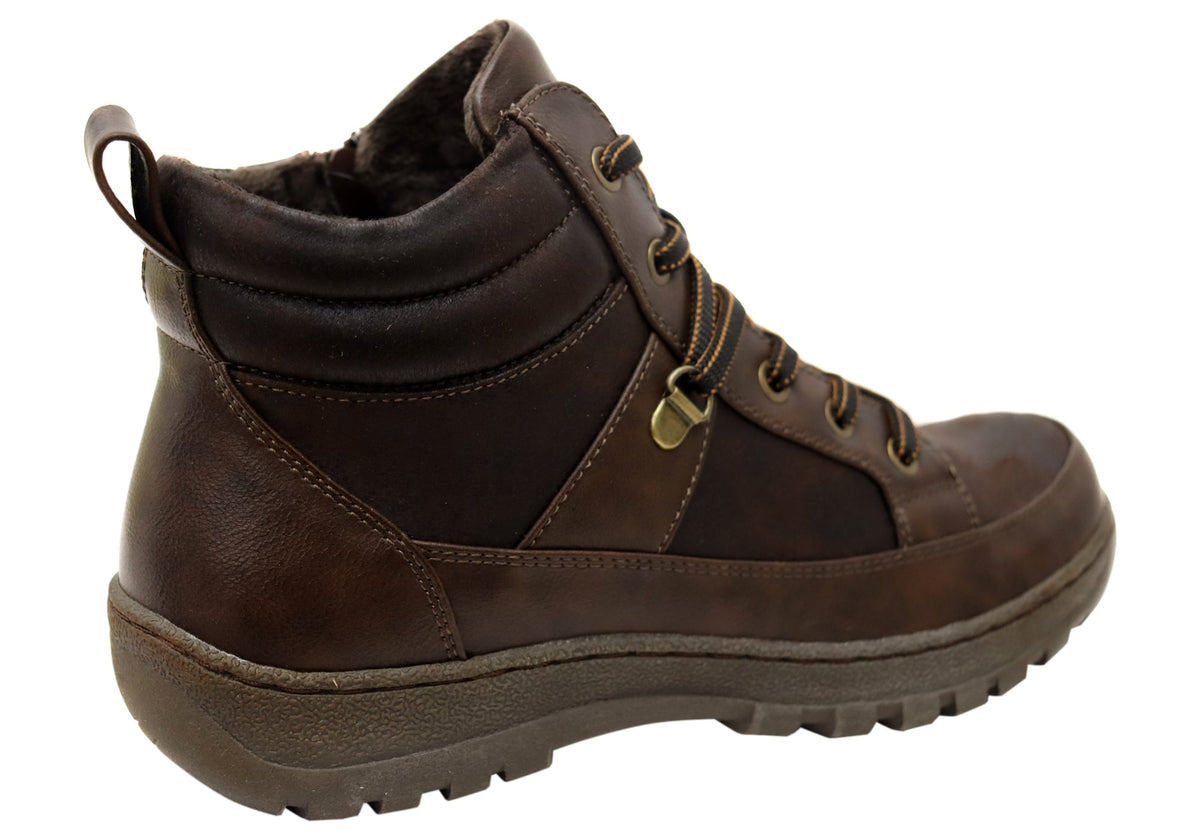 Relaxed Fit Ankle Boots