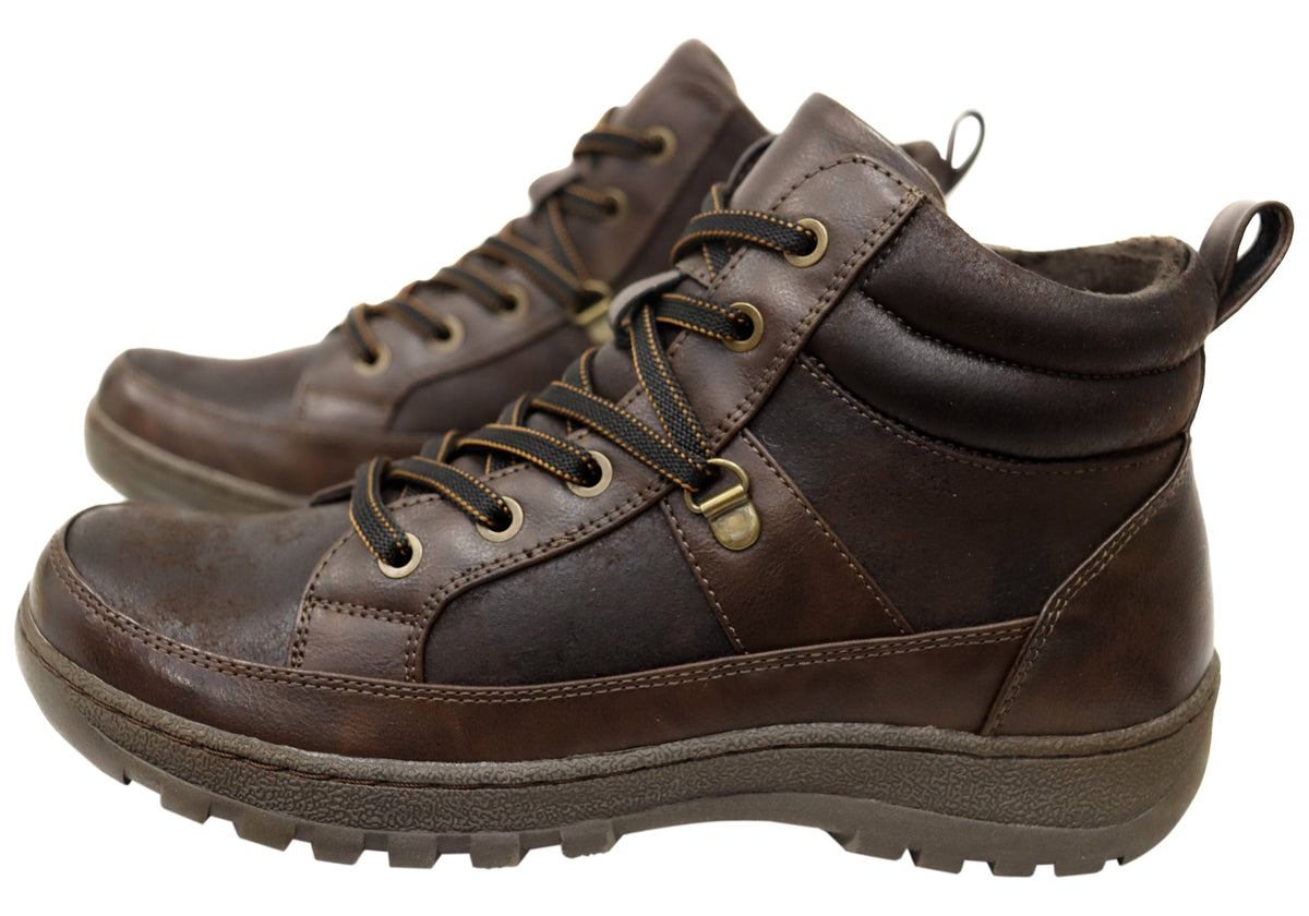 Relaxed Fit Ankle Boots