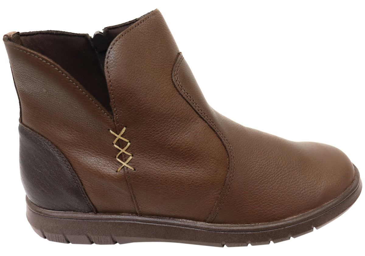 Handcrafted Leather Ankle Boots