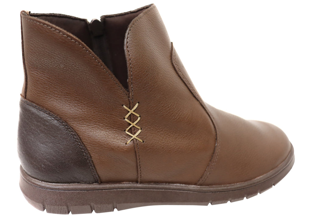 Handcrafted Leather Ankle Boots