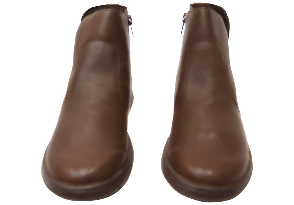 Handcrafted Leather Ankle Boots