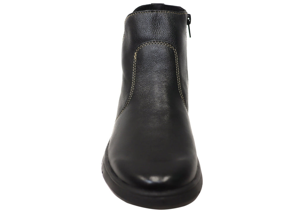 Handcrafted Leather Ankle Boots