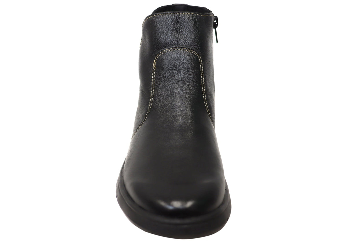 Handcrafted Leather Ankle Boots
