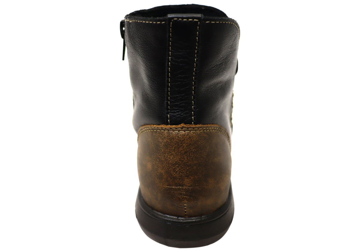 Handcrafted Leather Ankle Boots