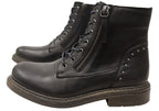 Statement Leather Ankle Boots