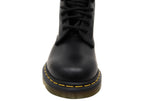 Tall Black Lace-Up Boots