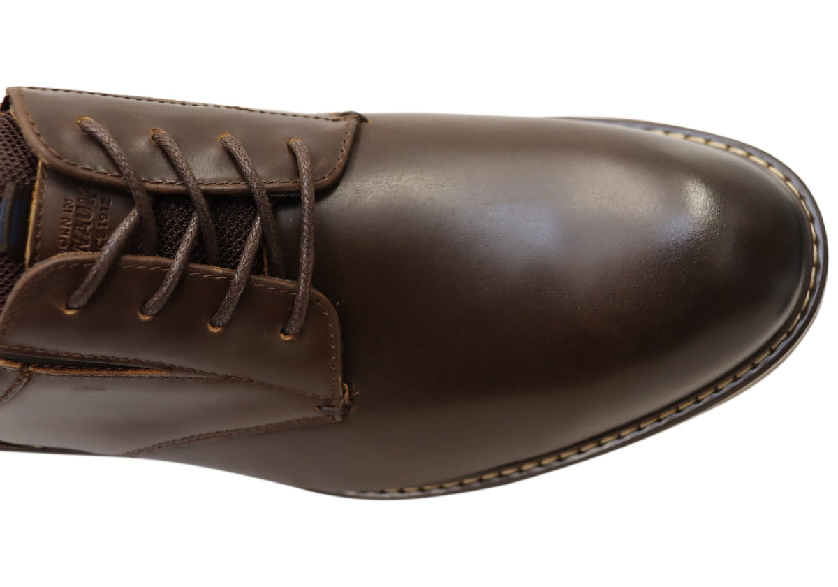 Men's Wide Plain Toe Shoes