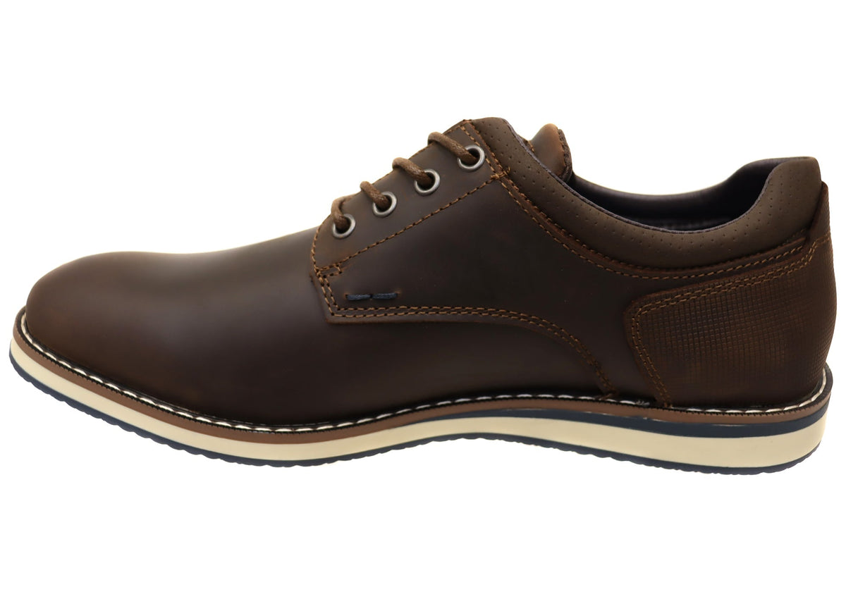Men's Wide Casual Lace-Ups