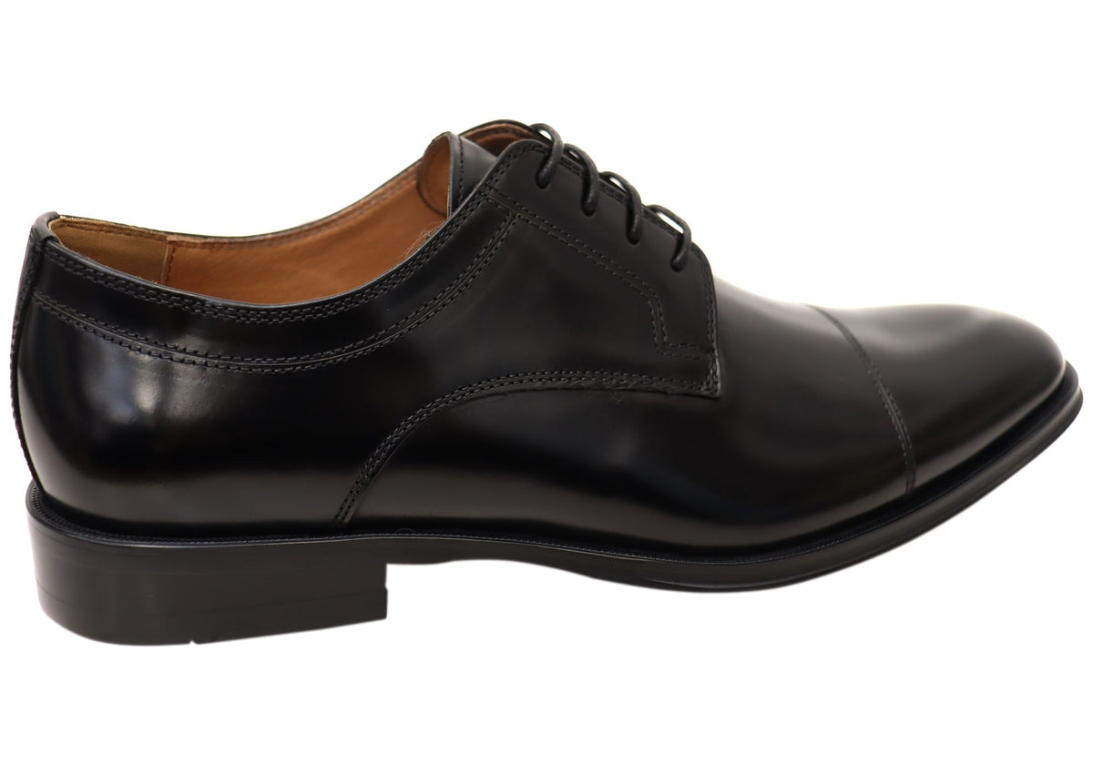Men's Cap Toe Derby Shoes