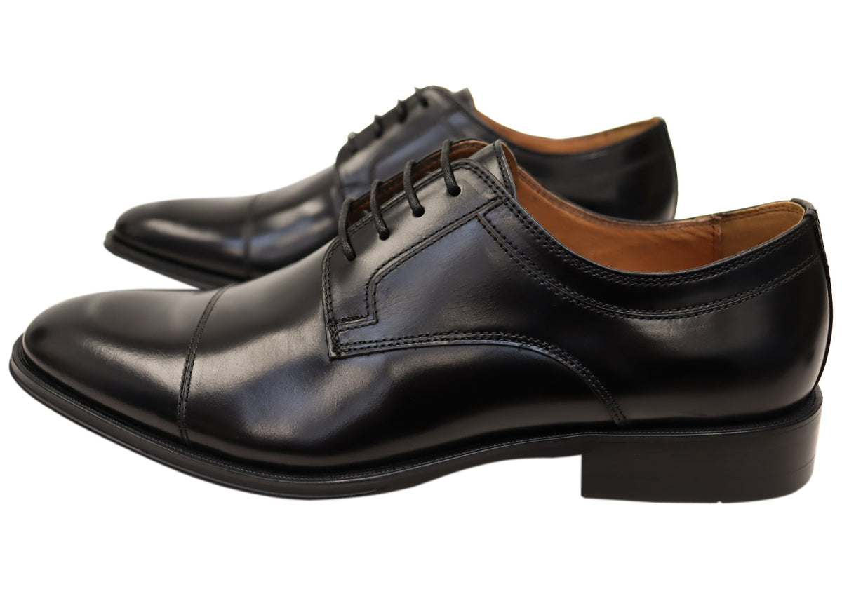 Men's Cap Toe Derby Shoes