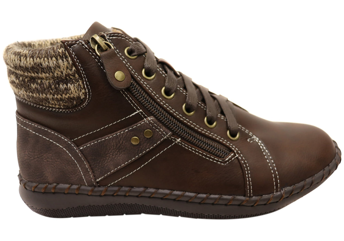 Side Zip Comfort Booties