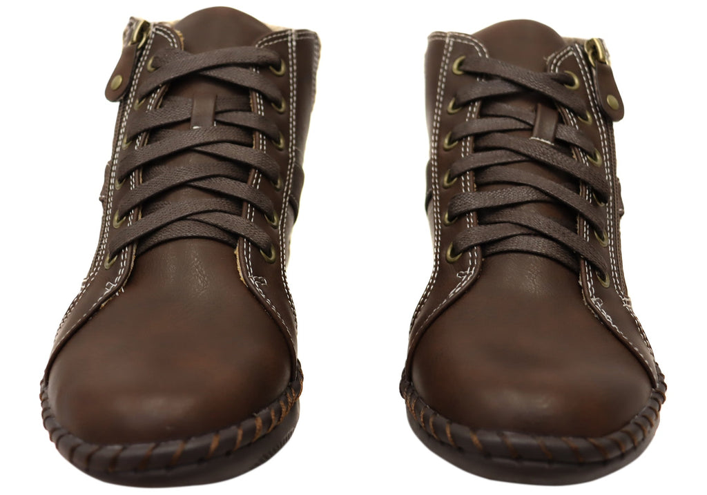 Side Zip Comfort Booties