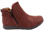 Side Zip Leather Boots