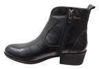 Soft Leather Ankle Boots