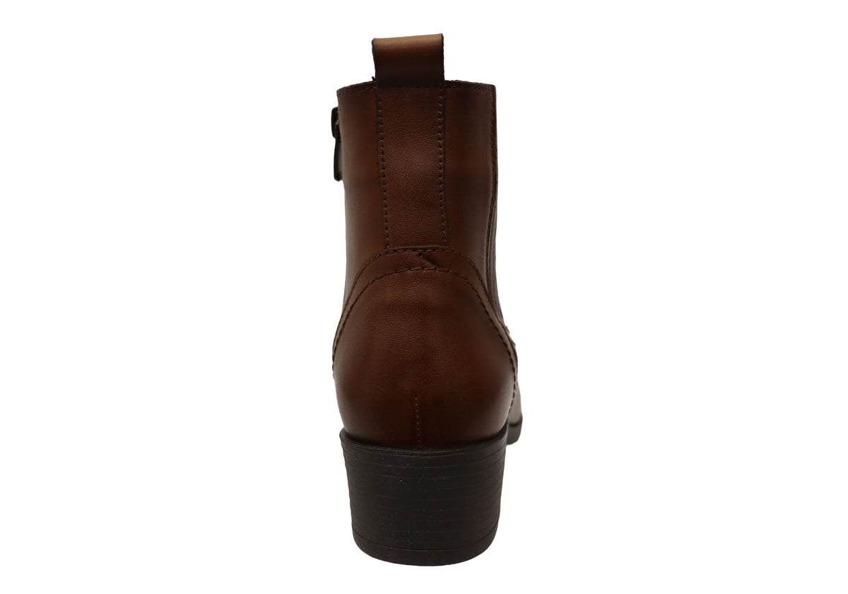 Soft Leather Ankle Boots