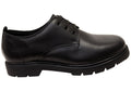 Men's Wide Leather Lace-Ups