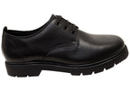 Men's Wide Leather Lace-Ups