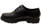 Men's Wide Leather Lace-Ups