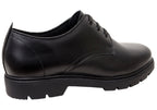 Men's Wide Leather Lace-Ups