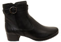 Extra Wide Leather Booties