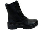 Wide Fit Black Booties