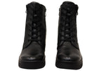 Wide Fit Black Booties