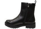 Wide Fit Leather Booties