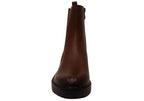 Wide Fit Leather Booties