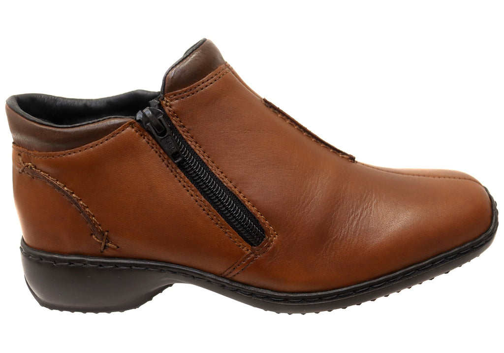 Winter Leather Ankle Boots