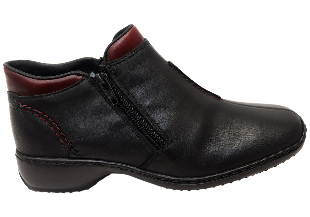 Winter Leather Ankle Boots