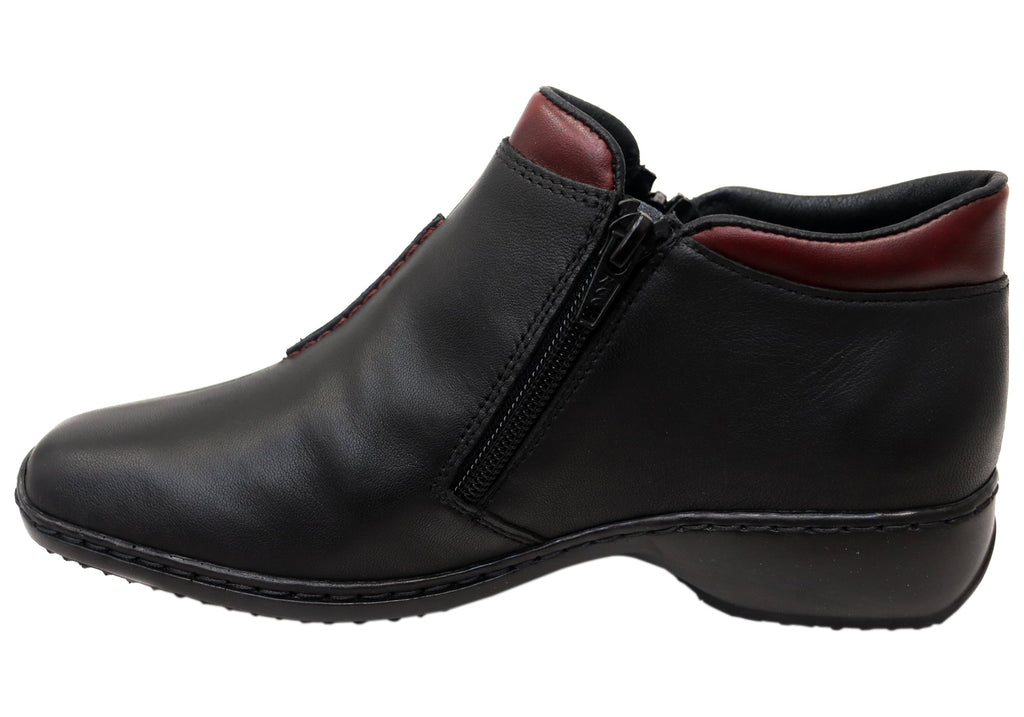 Winter Leather Ankle Boots
