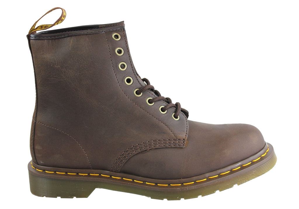 Classic Lace-Up Brown Boots