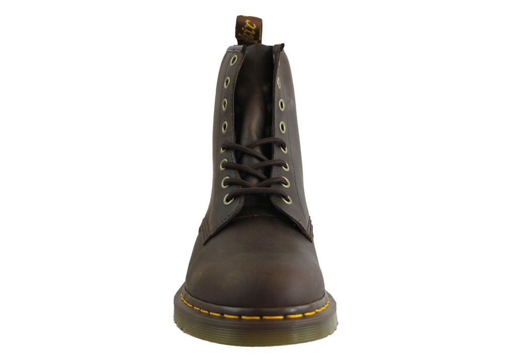 Classic Lace-Up Brown Boots