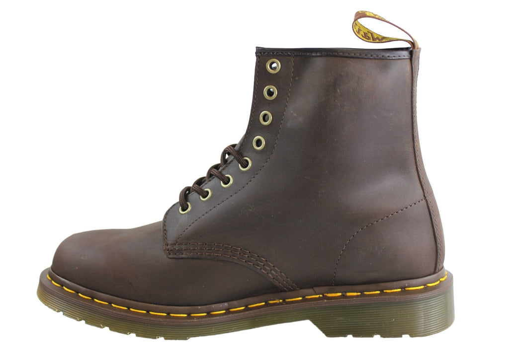 Classic Lace-Up Brown Boots